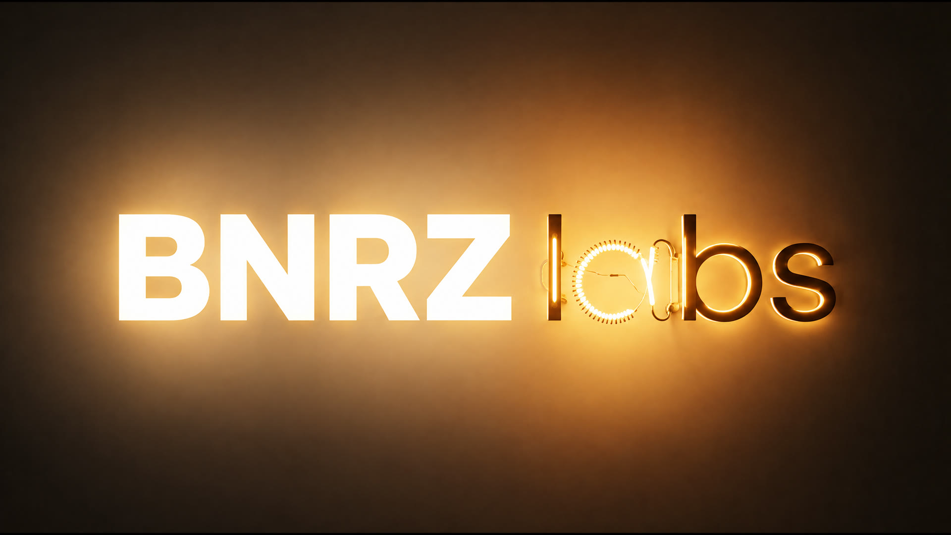 BNRZ labs com todas as letras acesas
